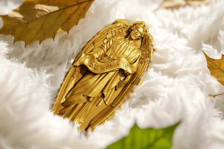 Cameroon - Saint Matthew 12 Apostle Series GILDED - 2 oz