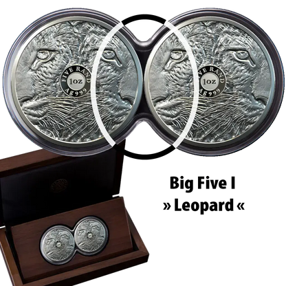 South Africa - Big Five I - Leopard - Double Capsule - 2 oz