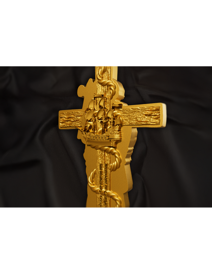 Cameroon - Saint Jude 12 Apostle Series GILDED - 2 oz