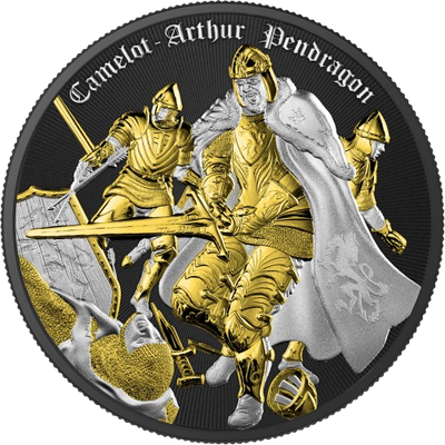 Niue - Camelot - Arthur Pendragon - Multimetal - 1 oz
