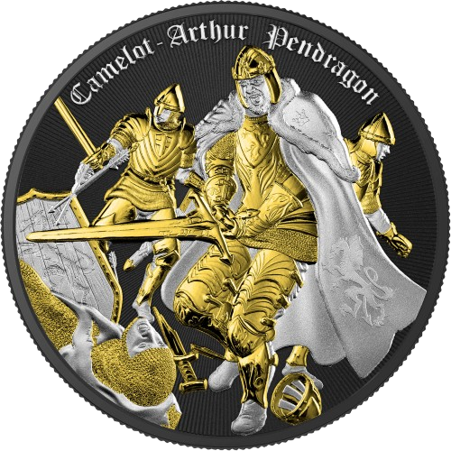 Niue - Camelot - Arthur Pendragon - Multimetal - 1 oz