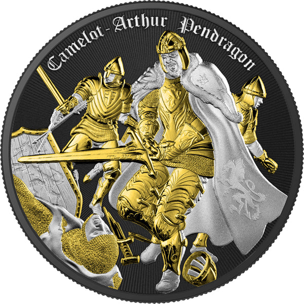 Niue - Camelot - Arthur Pendragon - Multimetal - 1 oz