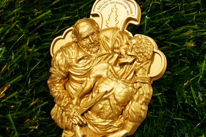 Cameroon - Saint Bartholomew 12 Apostle Series GILDED - 2 oz