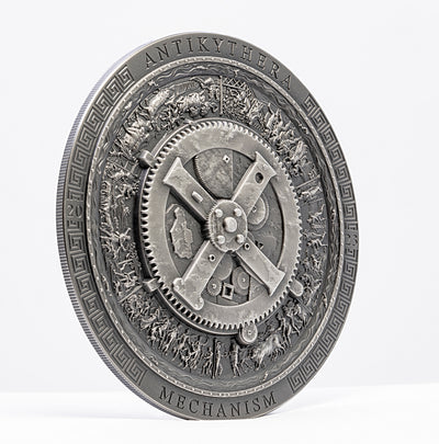 Cook Islands - Antikythera Mechanism Antiqued – Archeology & Symbolism - 3 oz