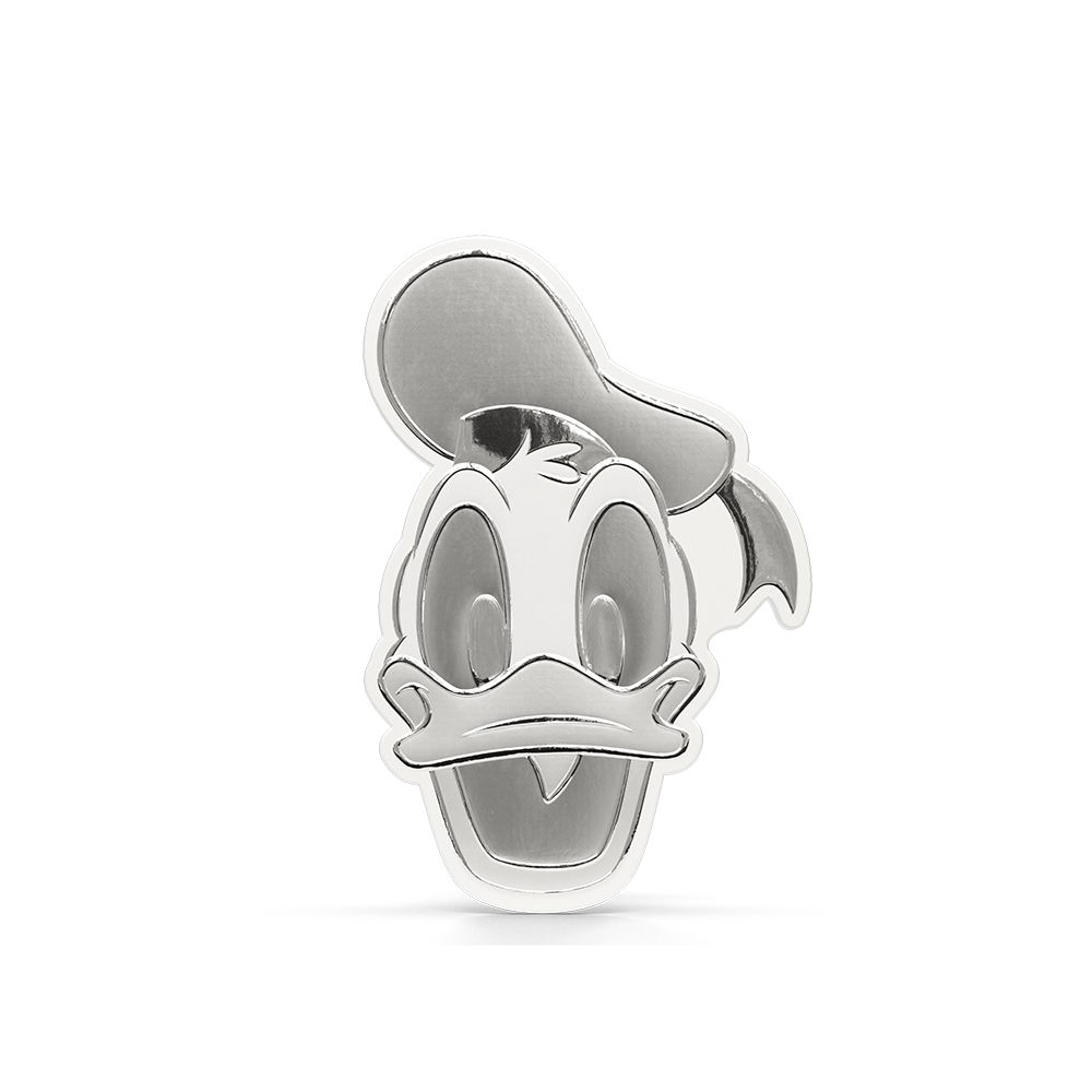 Niue - Mickey and Friends - Iconic Expressions - Donald Duck - 1/2 oz