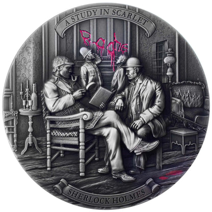 Niue – A Study in Scarlet (Sherlock Holmes series) - 2 oz