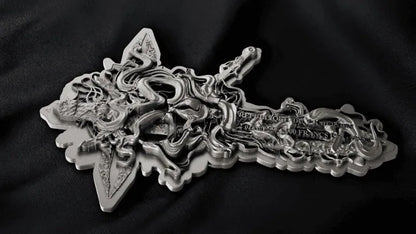 Cameroon - Saint Thomas 12 Apostle Series ANTIQUED - 2 oz