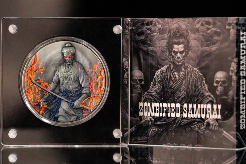 Cameroon - Zombified Samurai Glow in the Dark - 2 oz