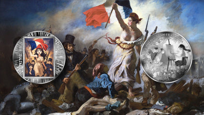 Liberty Leading the People - AI•NIME Art series 1/2 oz