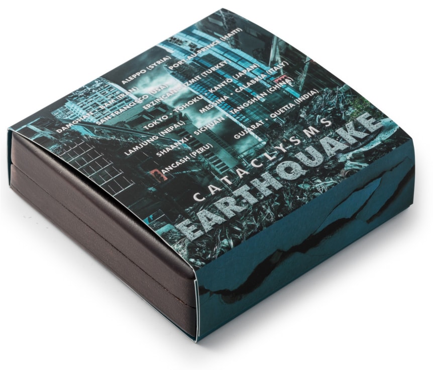 Fiji - EARTHQUAKE Nepal Cataclysms - 1 oz