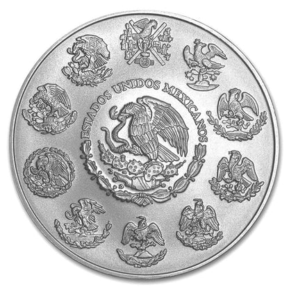 Mexico - Libertad Mexican-American War II Colorized Silver Coin - 1 oz