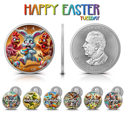 Kanada - Frohe Ostern - Dienstag - 1 Unze