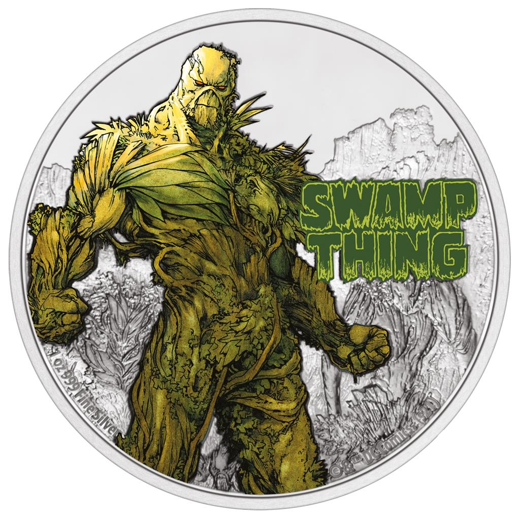 DC Comics - Swamp Thing 50th Anniversary 1 oz