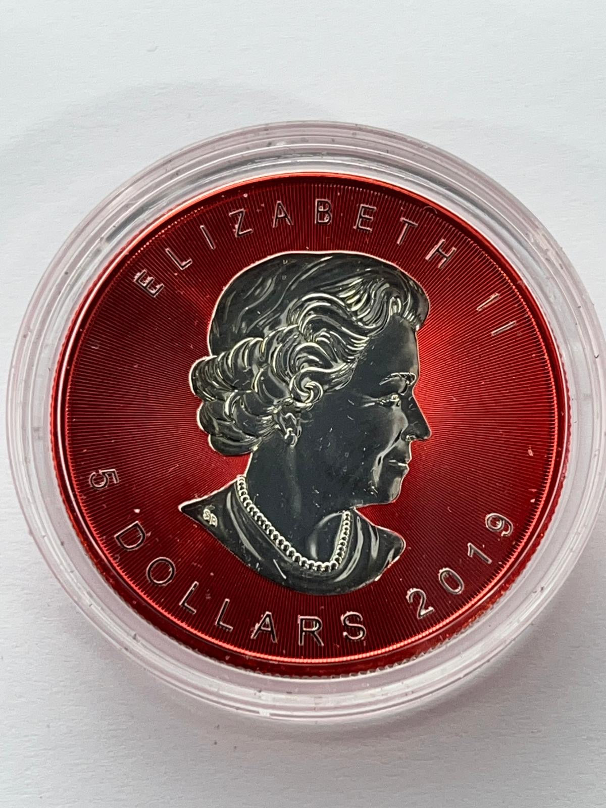 Red Opal Red background - 1 oz