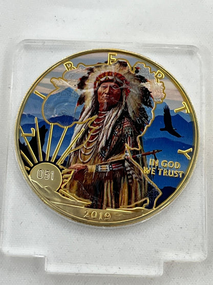 Faces of America Sitting Bull 1 oz