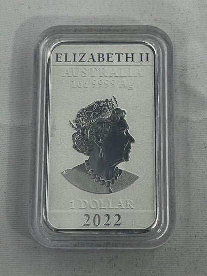 Silver bars Rectangular Dragons 8 x 1 oz