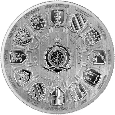 Niue - Camelot - Arthur Pendragon - 1 oz
