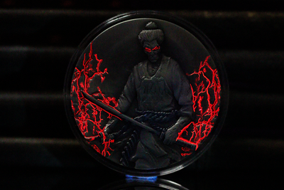 Cameroon - Zombified Samurai Glow in the Dark - 2 oz