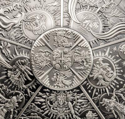 Palau - Aztec Five Suns – Ages of Man series