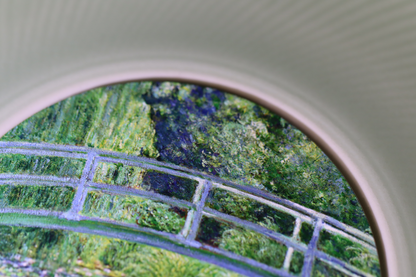 Chad -  Water Lily Pond 1889 By Claude Monet Celadon Porcelain - 2 oz