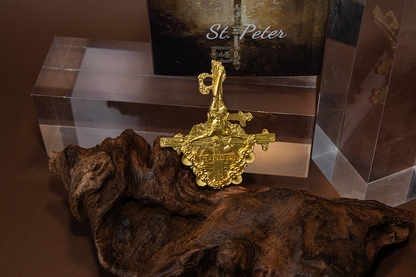 Cameroon - Saint Peter 12 Apostle Series GILDED - 2 oz