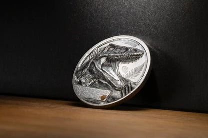 Cook Islands - Jurassic Relics – Carcharodontosaurus- 1 oz
