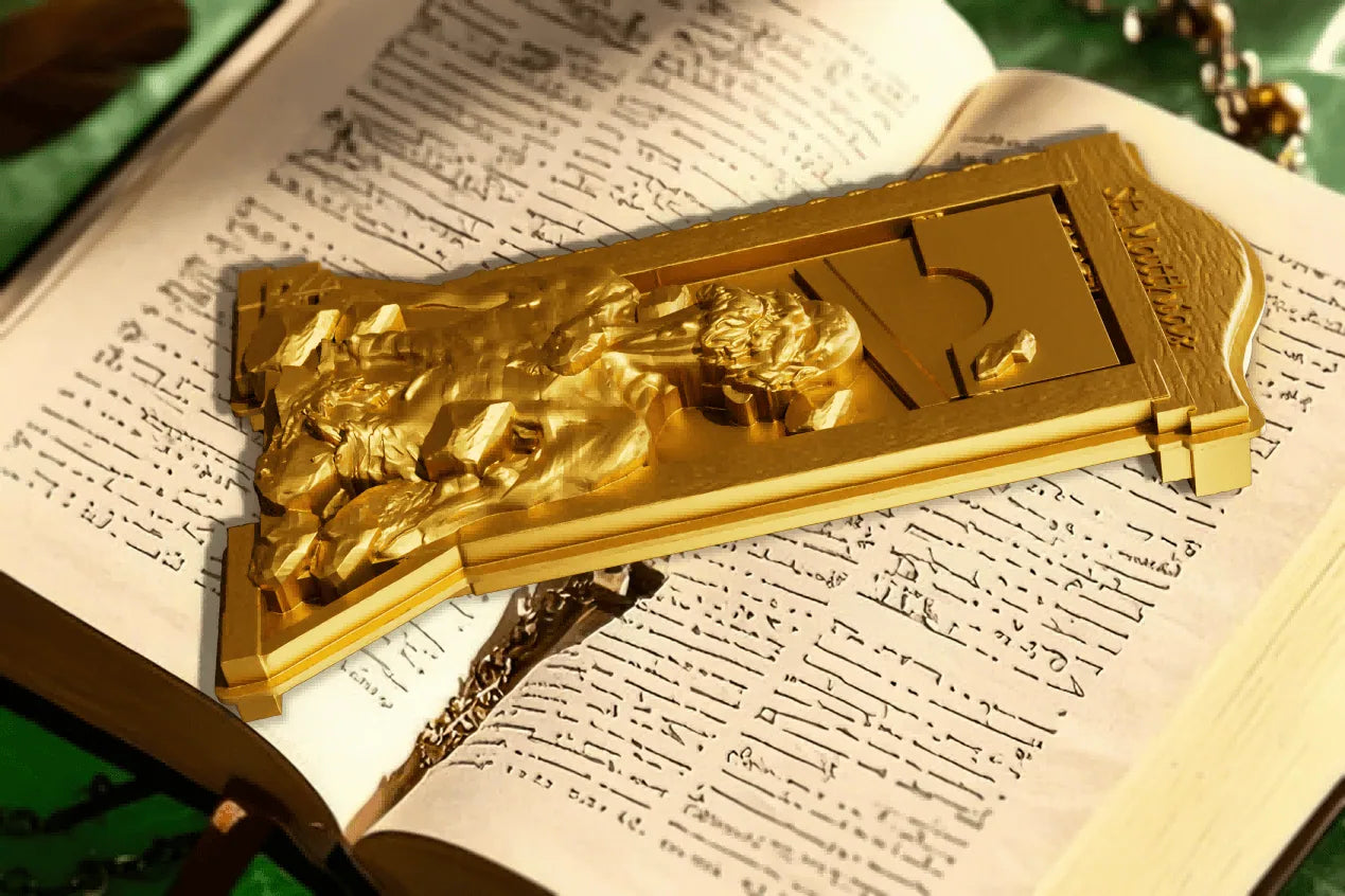 Cameroon - Saint Matthias 12 Apostle Series GILDED - 2 oz