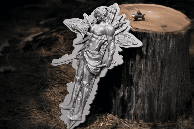 Cameroon - Saint Thomas 12 Apostle Series ANTIQUED - 2 oz