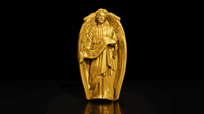 Cameroon - Saint Matthew 12 Apostle Series GILDED - 2 oz