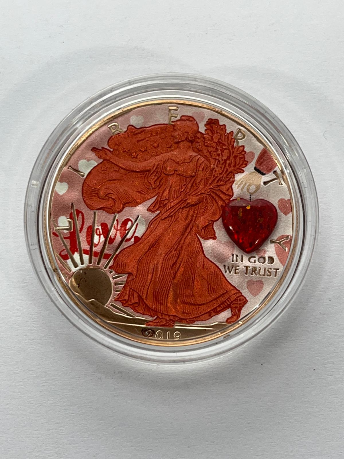 Heart Amulet – Gemstone Amulet - 1 oz