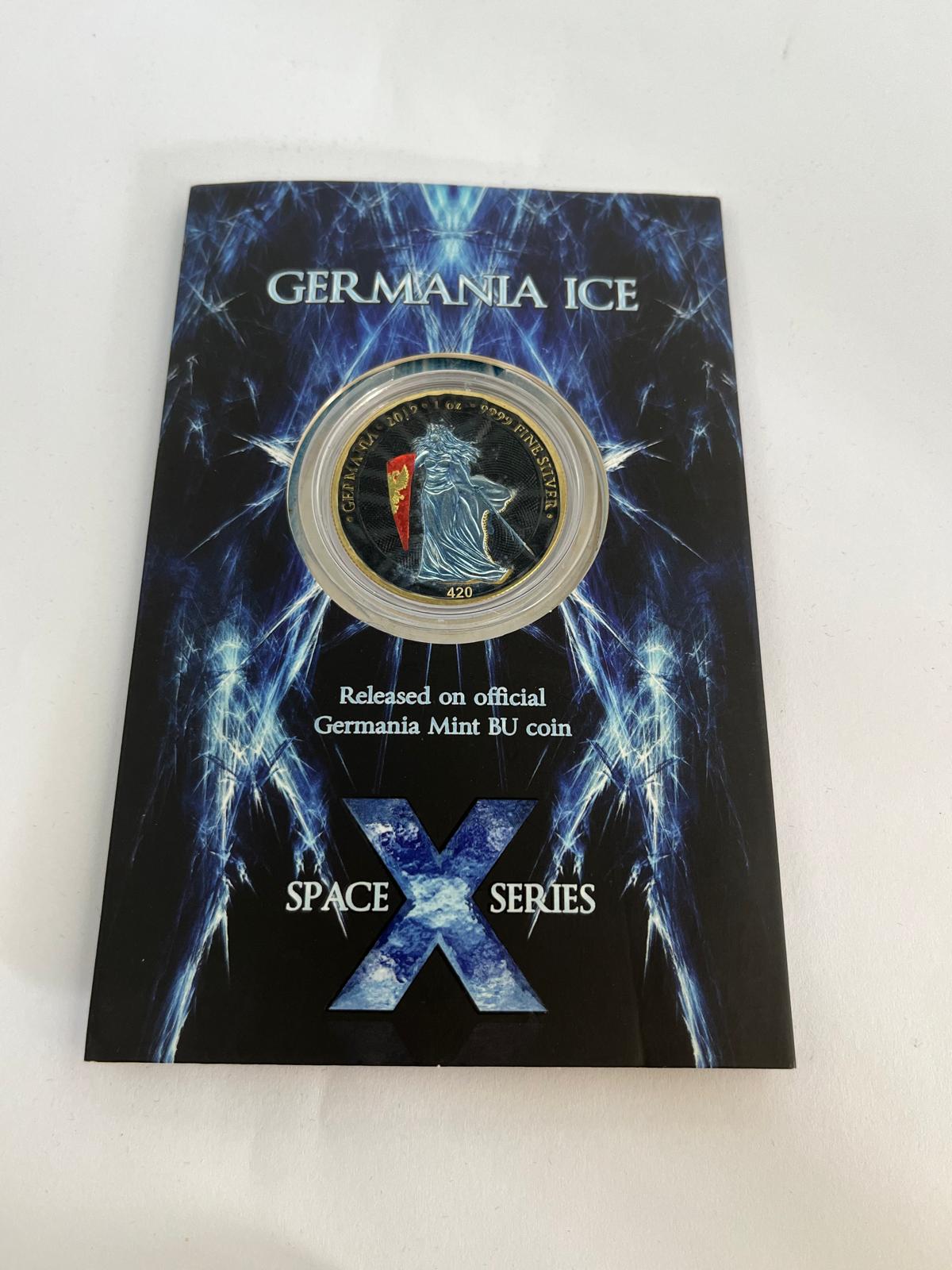 Germania Ice Space Series 24k Gold Plated 1 oz