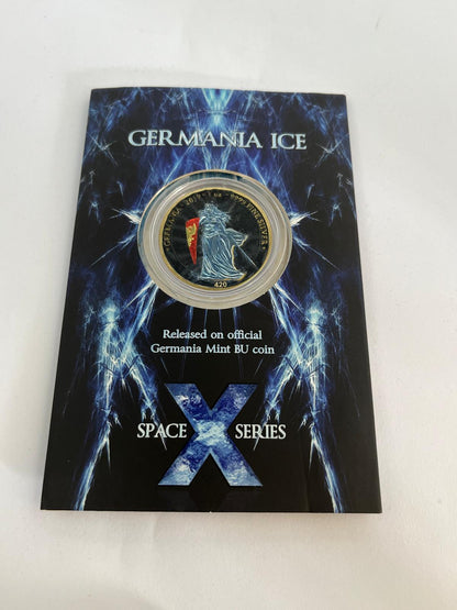 Germania Ice Space Series 24k Gold Plated 1 oz