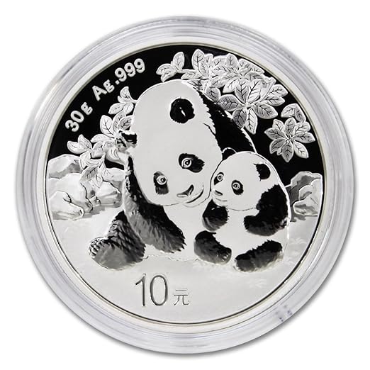 Panda with NGC MS 70 grading 30 gr