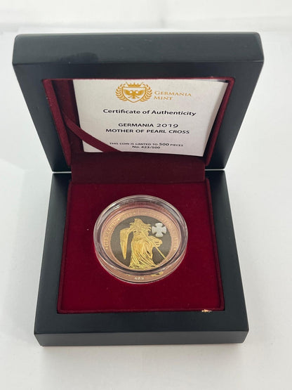 Allegories Cross Mother of Pearl Cross 1 oz