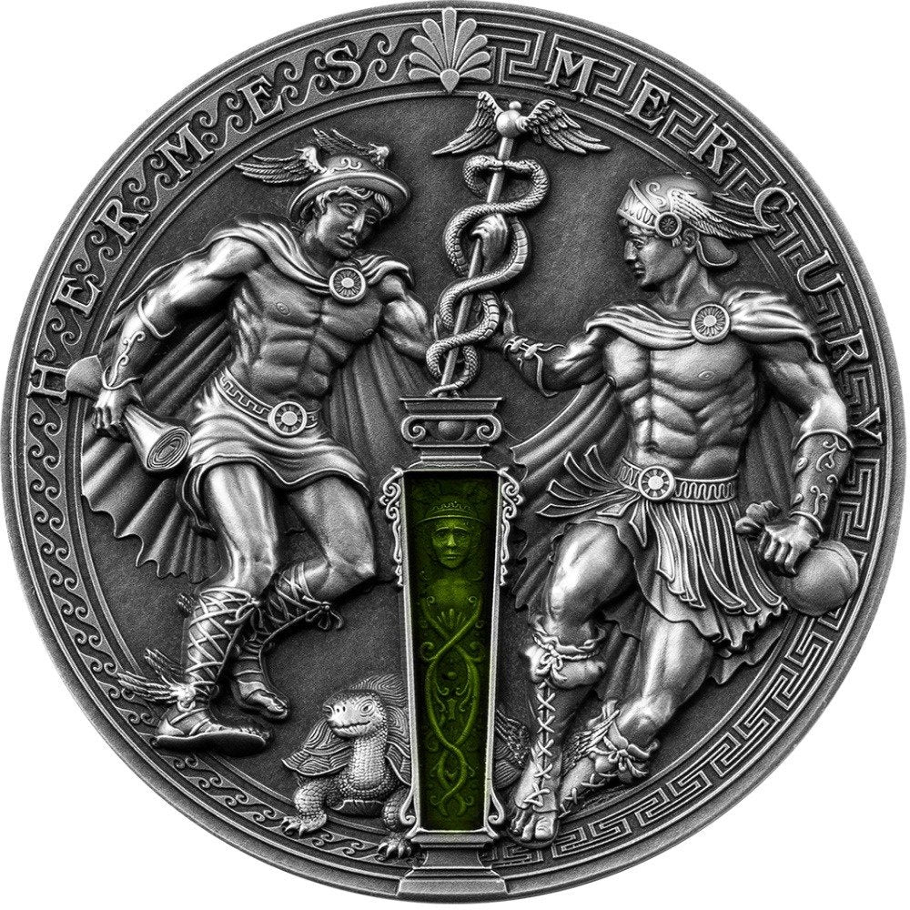 Hermes &amp; Mercury - Antique Finish 2 oz