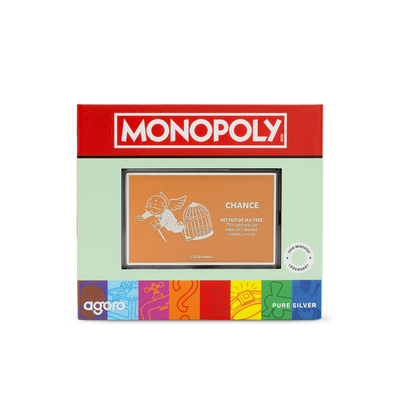 Niue - MONOPOLY - Chance Cards - Get out of Jail Free Card - 1 oz