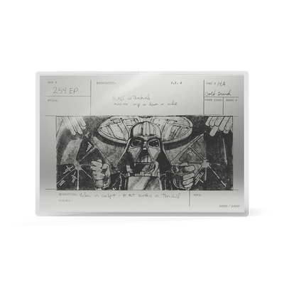 Niue - STAR WARS - Darth Vader - Trench Run Foil