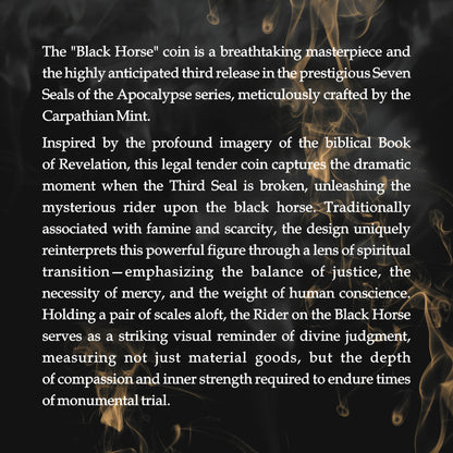 Niue - Seven Seals of the Apocalypse - Black Horse