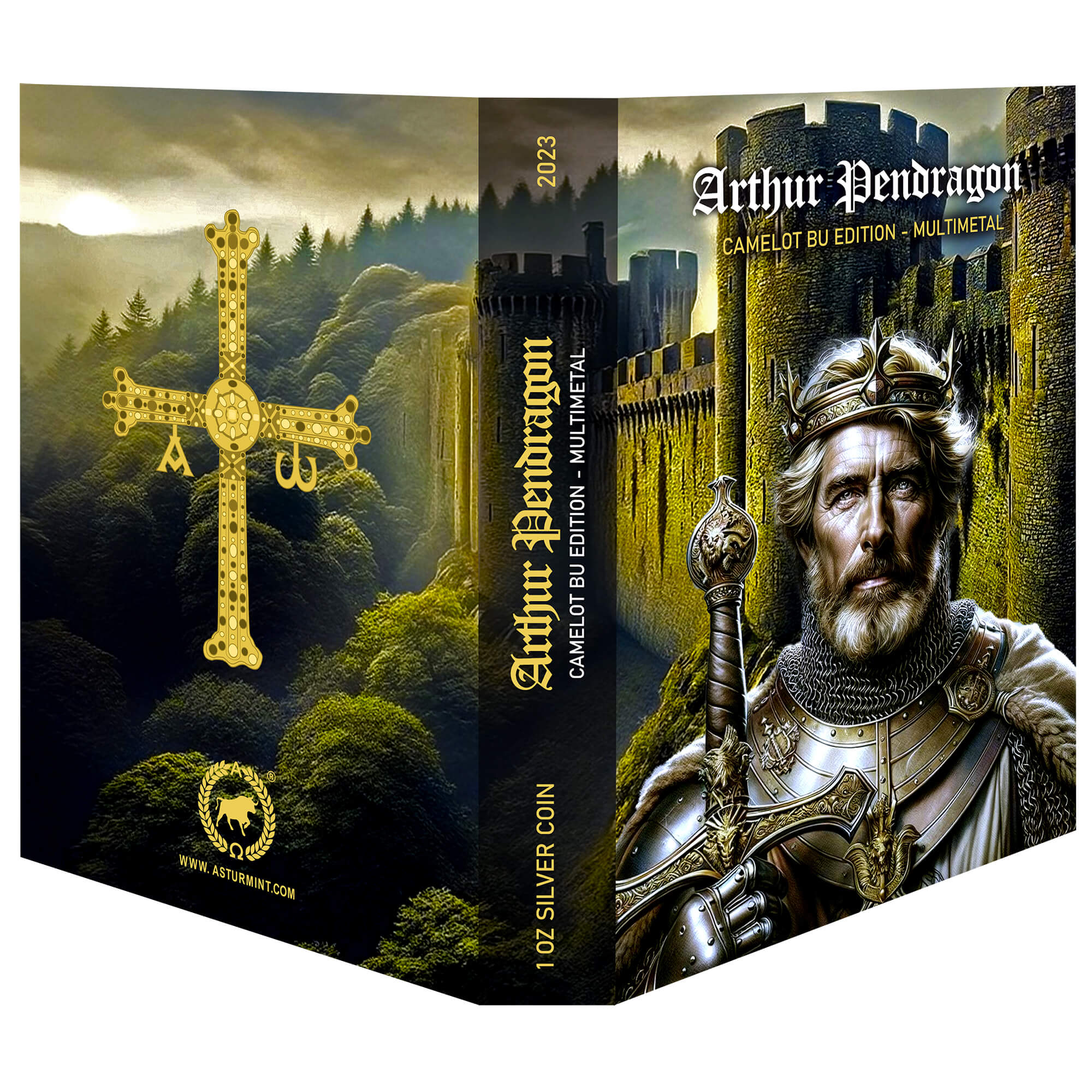 Niue - Camelot - Arthur Pendragon - Multimetal - 1 oz