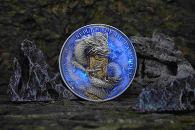 Cameroon - Monkey King Wukong Bi-Metal - 2 oz silver