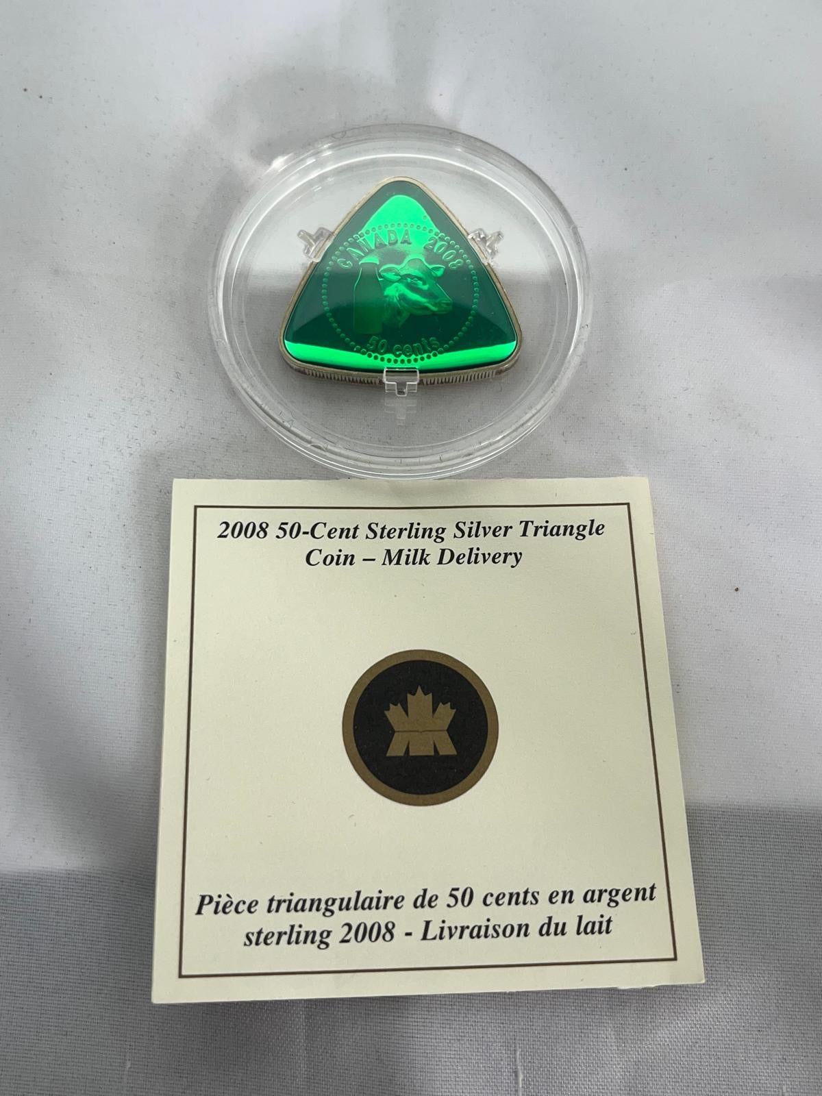Coin for Dairy with translucent enamel effect - 20 g