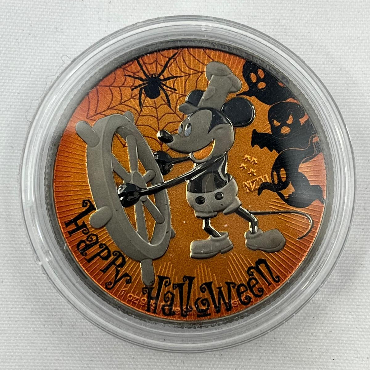 Mickey Mouse Steamboat Willie Halloween Orange 1 oz