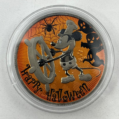 Mickey Mouse Steamboat Willie Halloween Orange 1 oz