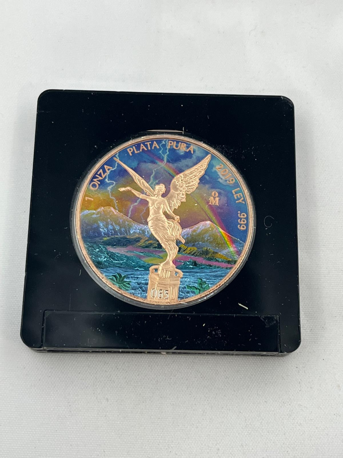 Mexican Libertad Landscapes Rainbow and Lightning 1 oz