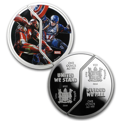 Captain America: Civil War – 6 oz Coin Set 2016