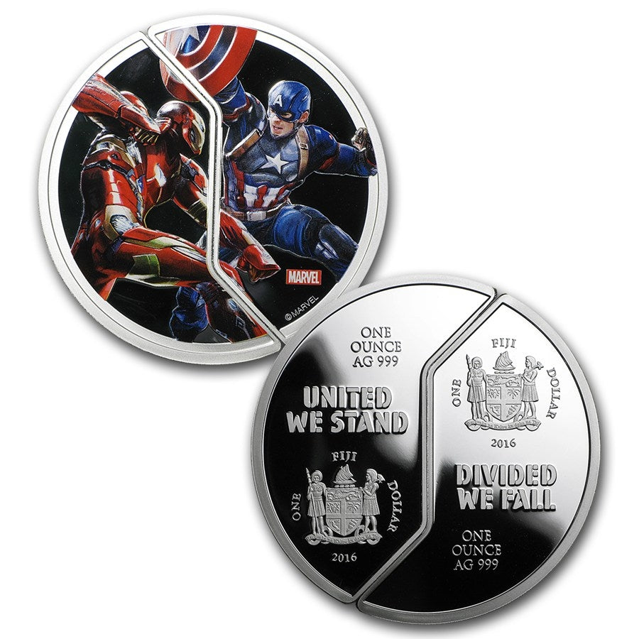 Captain America: Civil War – 6 oz Coin Set 2016