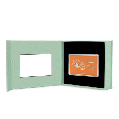 Niue - MONOPOLY - Chance Cards - Get out of Jail Free Card - 1 oz