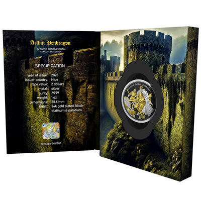 Niue - Camelot - Arthur Pendragon - Multimetal - 1 oz