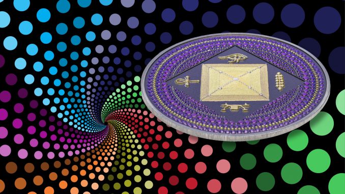 Egypt Pyramid – Dot Art 3 oz