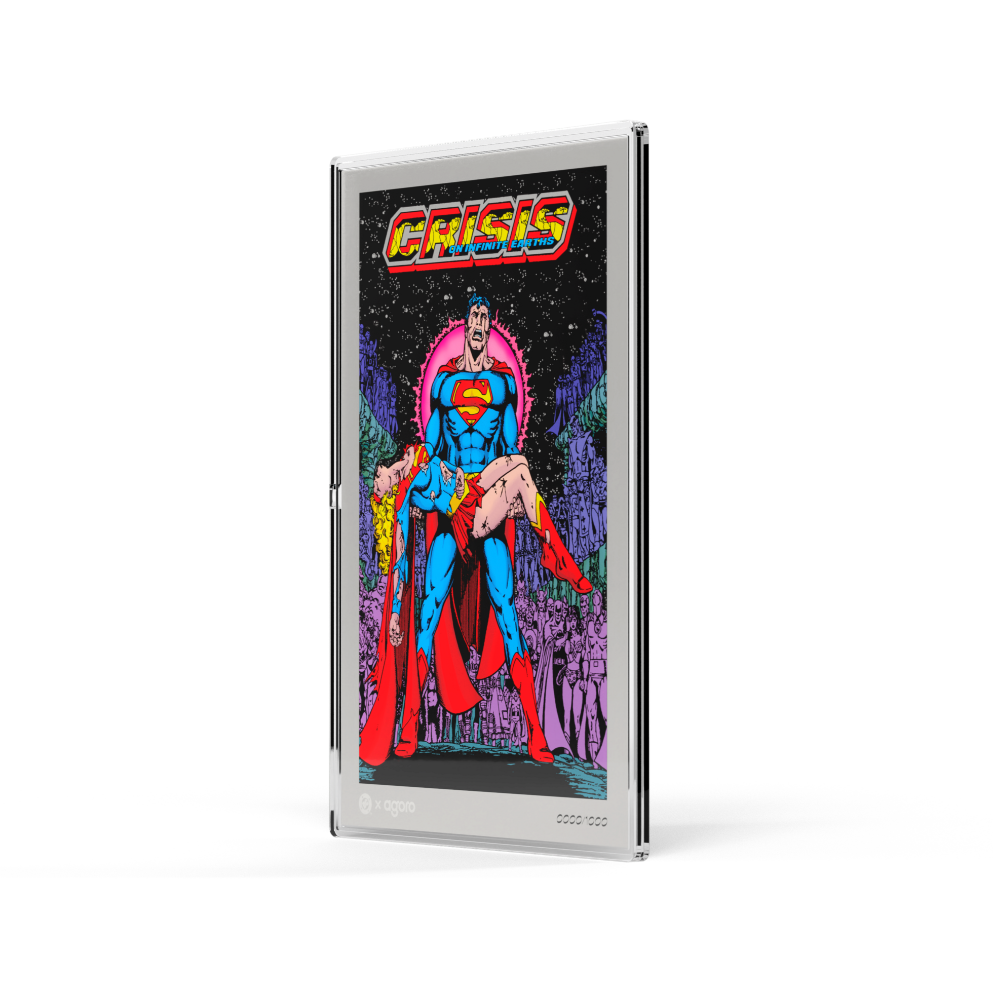 Niue - Superman - Crisis on Infinite Earths #7 - Death of Supergirl with Chase